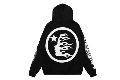Hellstar Speed Hoodies #2230 Black White 02