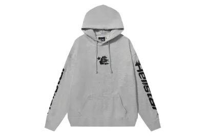 Hellstar Speed Hoodies #2230 Black Grey 01