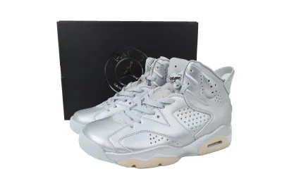PKGoden Air Jordan 6 Replica Rich Silver IQ5135-001 02