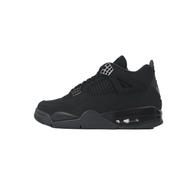 PKGoden Air Jordan 4 Black Cat 2025,FV5029-010 01