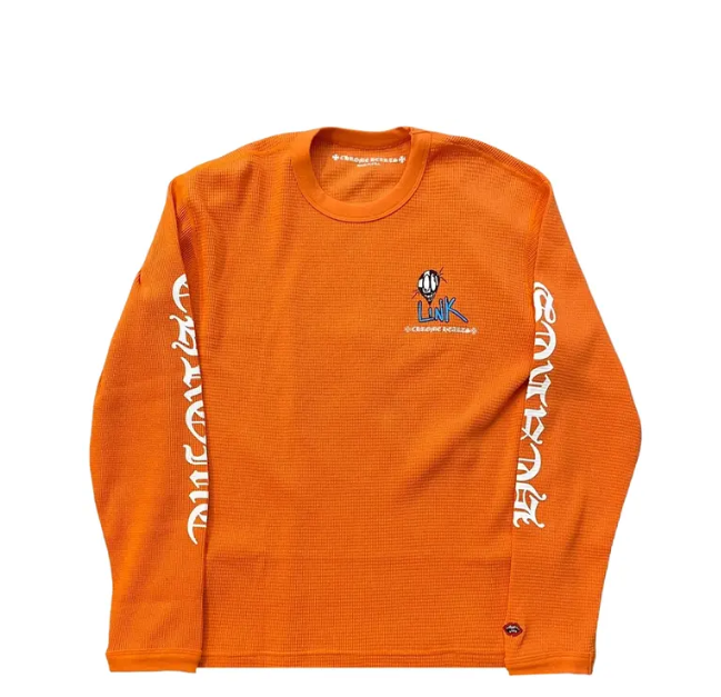 Chrome Hearts x Matty Boy Long-Sleeve Thermal Orange