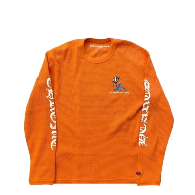 Chrome Hearts x Matty Boy Long-Sleeve Thermal Orange 01