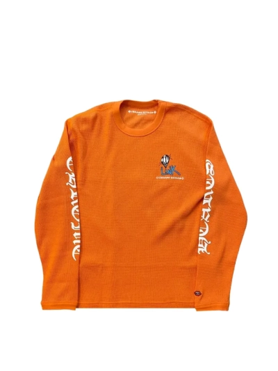Chrome Hearts x Matty Boy Long-Sleeve Thermal Orange 01