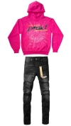 Sp5der  Hoodie +  Ksubi Jeans #3015