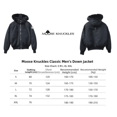 Moose Knuckles Jacket 02 black  + Purple Jeans 005 02