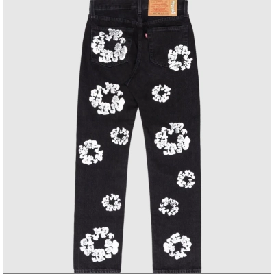 DENIM TEARS THE COTTON WREATH JEAN BLACK 02