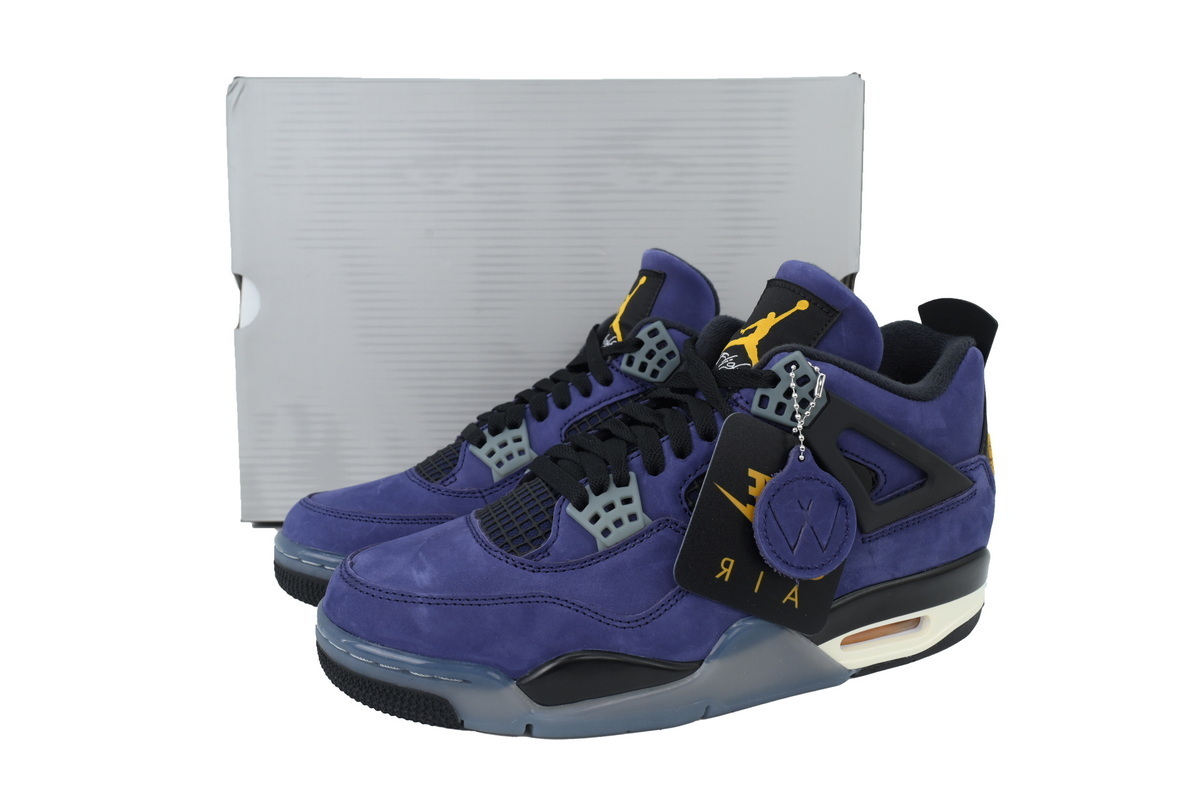 PKGoden Air Jordan 4 Retro Lakers Purple FV5029-500