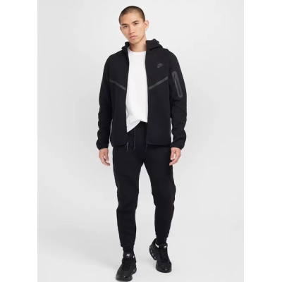 Nike Tech Full-Zip Windrunner Hoodie & Joggers Set Black 01