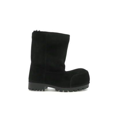 PKGoden Balenciaga Alaska Low Boot Black Suede 802204-WBFC1-1000 01