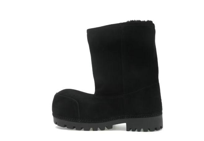 PKGoden Balenciaga Alaska Low Boot Black Suede 802204-WBFC1-1000
