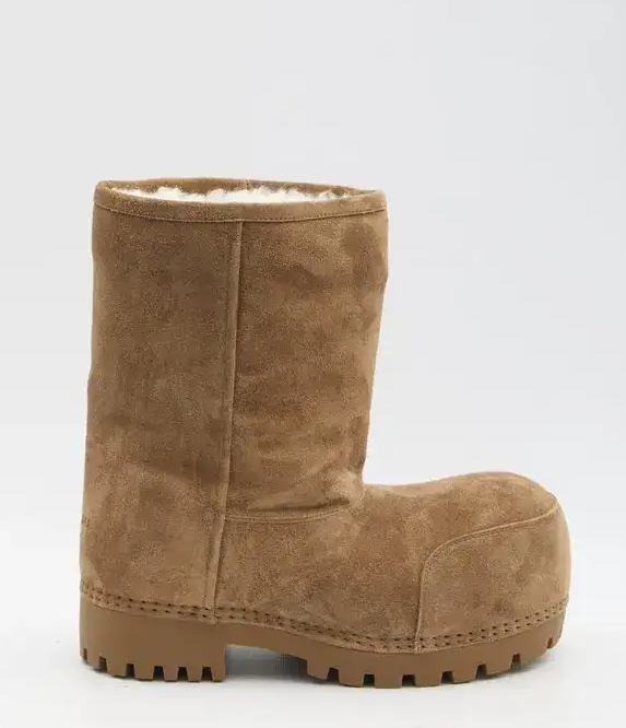 PKGoden Balenciaga Alaska Low Boot Brown