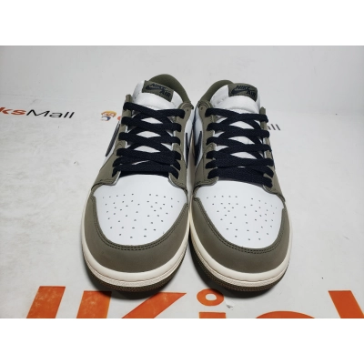 GET Air Jordan 1 Low Medium Olive 02