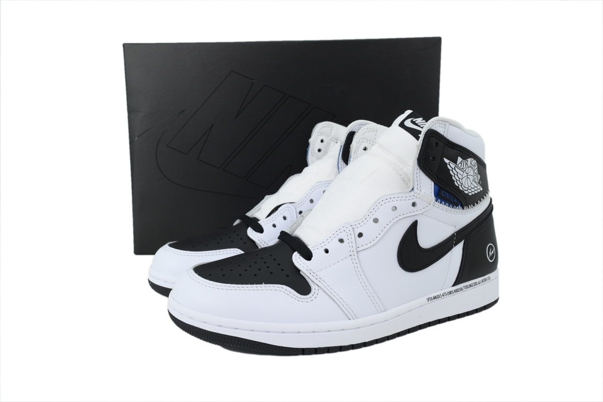 PKGoden Union LA x Air Jordan 1 Retro Lightning UN Black And White II7282-100