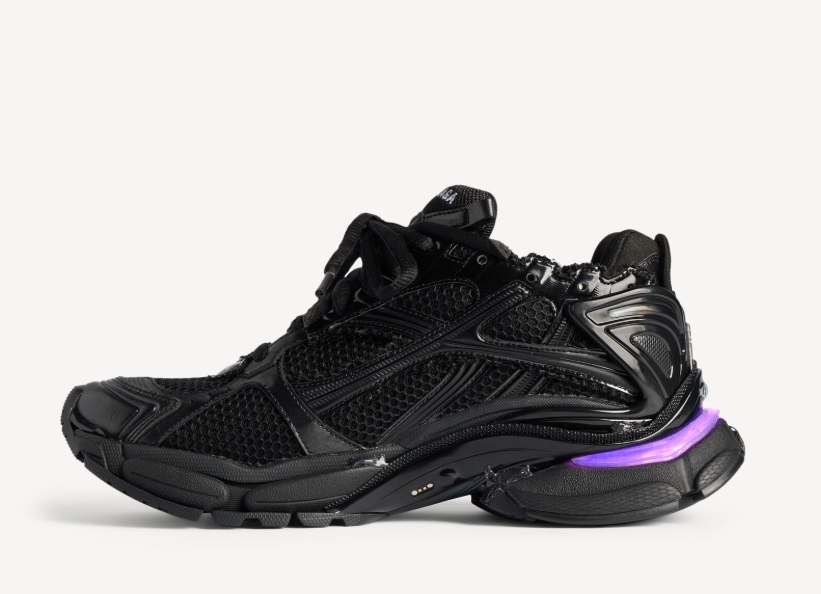 PKGoden Balenciaga Runner Black in LED