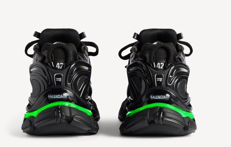 PKGoden Balenciaga Runner Black in LED