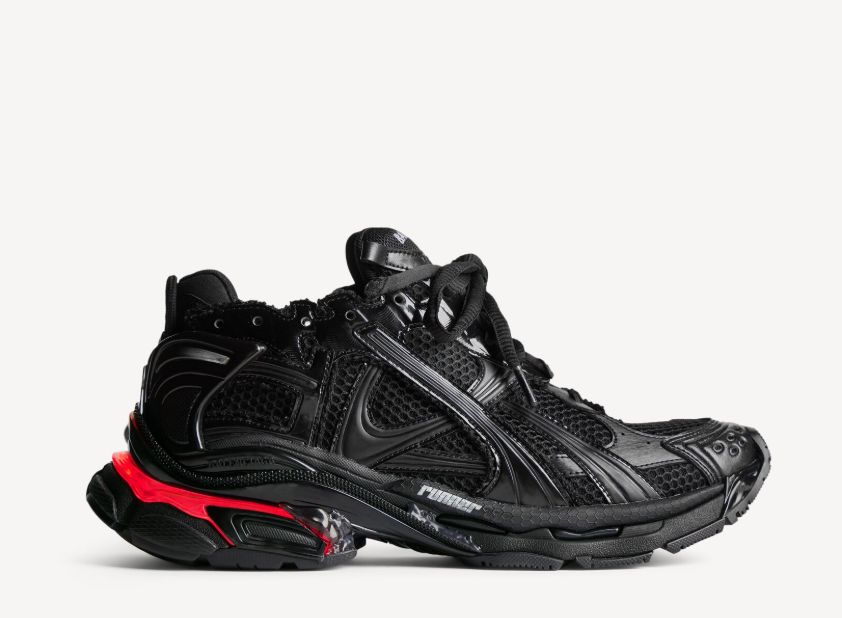 PKGoden Balenciaga Runner Black in LED
