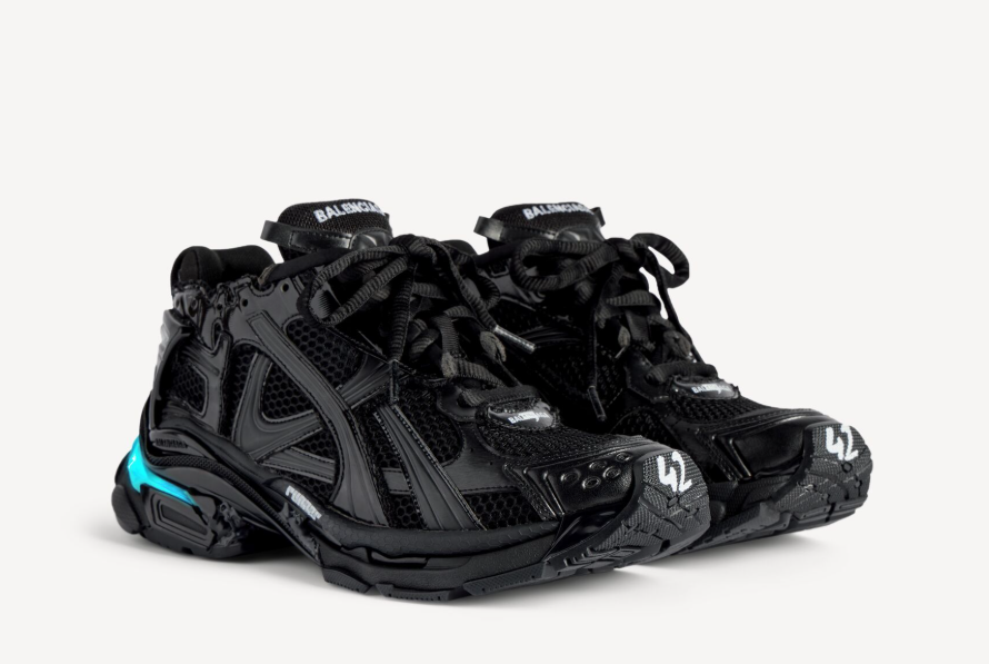 PKGoden Balenciaga Runner Black in LED