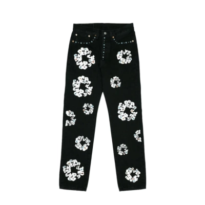DENIM TEARS THE COTTON WREATH BLACK 01