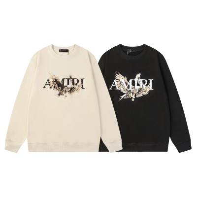Amiri Hoodie Black/ Beige,  A12# p65 01