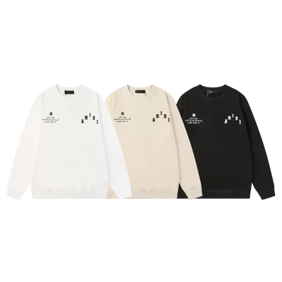 Amiri Hoodie Black/ White/Beige, A02# p65 02