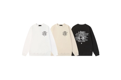 Amiri Hoodie Black/ White/Beige, A03# p65 02