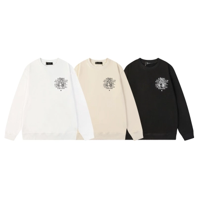 Amiri Hoodie Black/ White/Beige, A03# p65 01