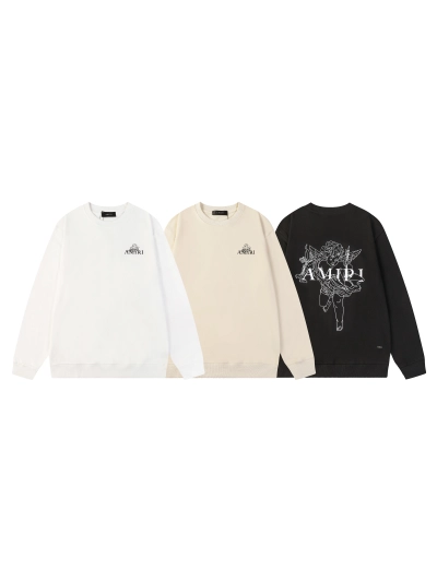 Amiri Hoodie Black/ White/Beige, A05# p65 01