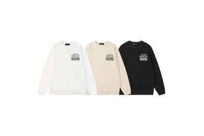 Amiri Hoodie Black/ White/Beige, A08# p65 02