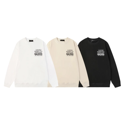 Amiri Hoodie Black/ White/Beige, A08# p65 02