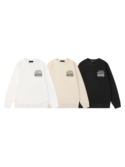Amiri Hoodie Black/ White/Beige, A08# p65 02