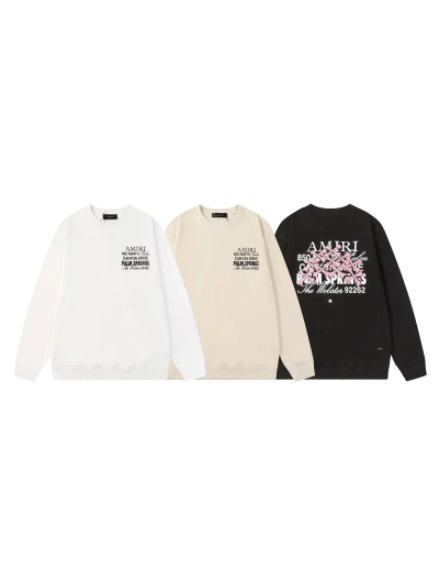 Amiri Hoodie Black/ White/Beige, A08# p65 01
