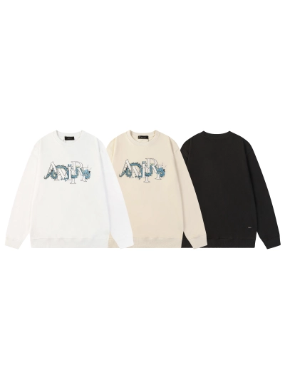 Amiri Hoodie Black/ White/Beige, A09# p65 02