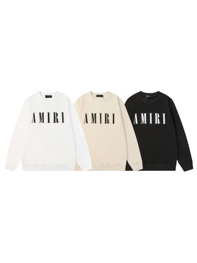 Amiri Hoodie Black/ White/Beige, A10# p65 01