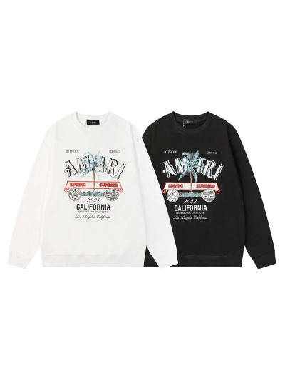 copy of Amiri Hoodie Black/ White,  A13# p65 01