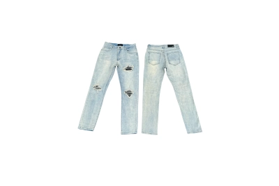 AMIRI New Washed Ripped Exposed Jeans A055 01