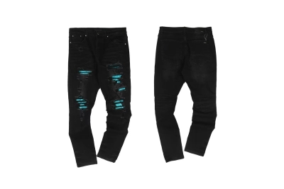 AMIRI New Washed Ripped Jeans A066 01