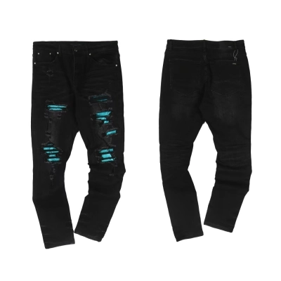 AMIRI New Washed Ripped Jeans A066 01