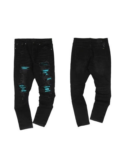 AMIRI New Washed Ripped Jeans A066 01