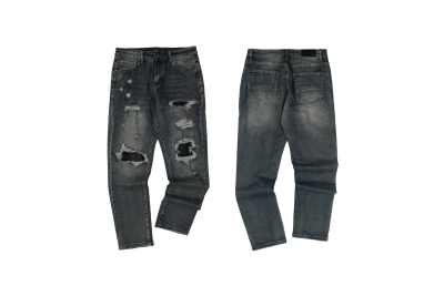 AMIRI New Washed Ripped Jeans A099 01