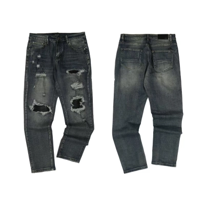 AMIRI New Washed Ripped Jeans A099 01