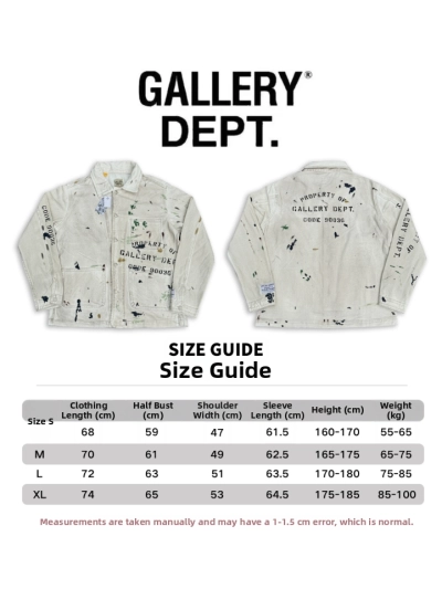 GALLERY DEPT. 22fw Vintage Andy Denim Jacket GA101 02