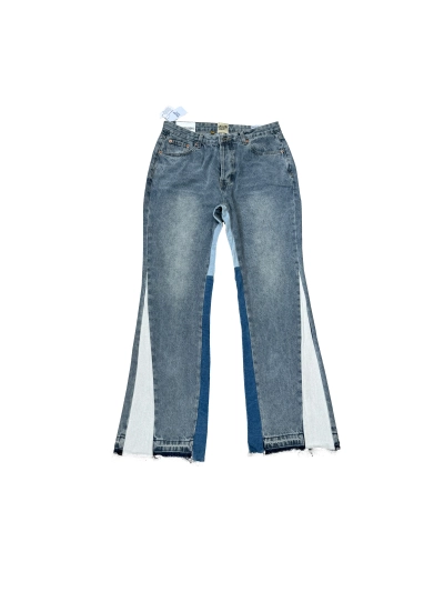 GALLERY DEPT. Distressed and patchwork flared jeans G11 01