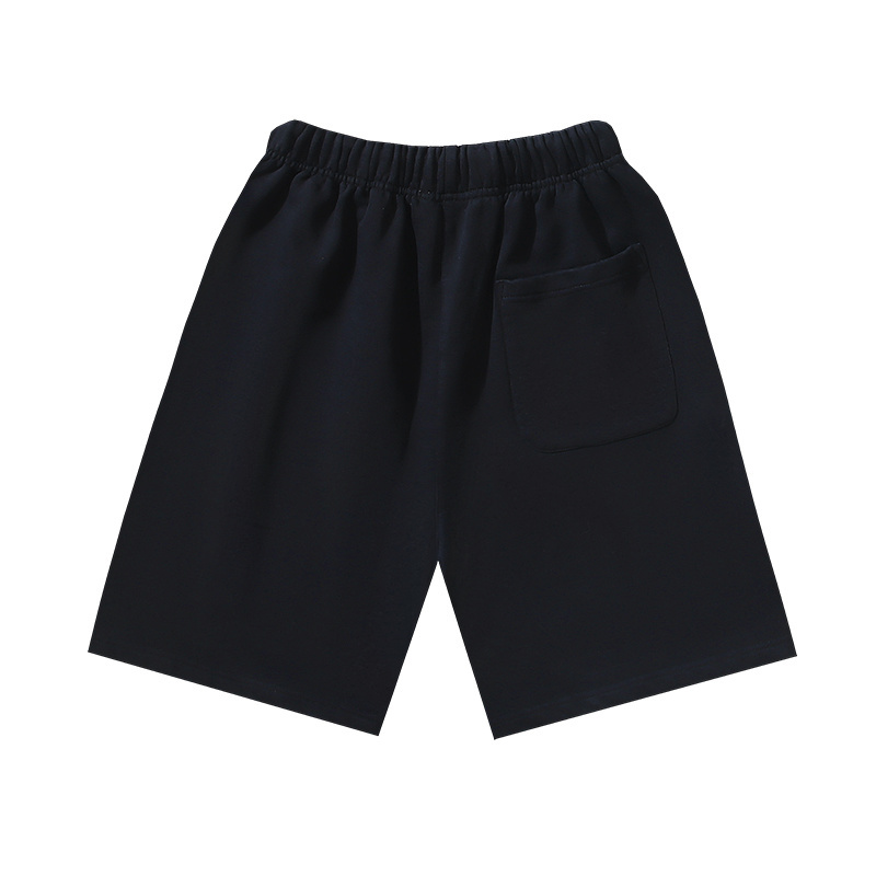 OFF-WHITE Brushed Pure Cotton French Terry Shorts with 3D Logo Print #1016