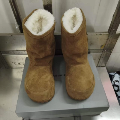 PKGoden Balenciaga Alaska Low Boot Brown 02