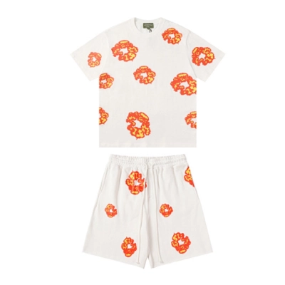 Denim Cotton Wreath Set-#351 02