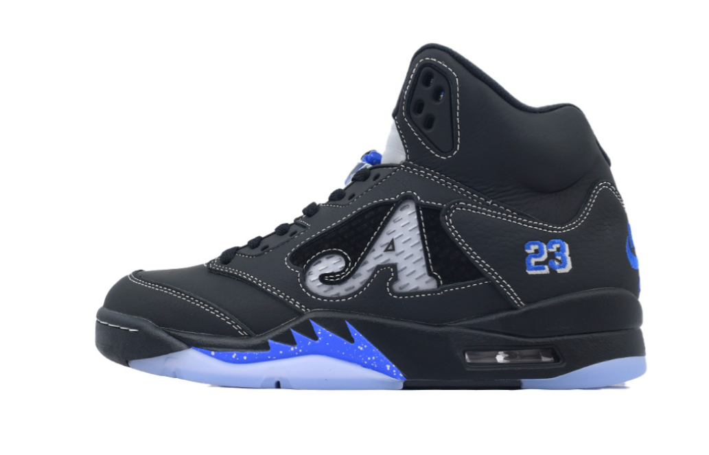 PKGoden Awake NY x Air Jordan 5 Retro Black Racer Blue DV4982-004