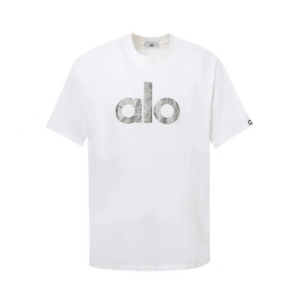  alo yoga T-shirt White (silver label) 01
