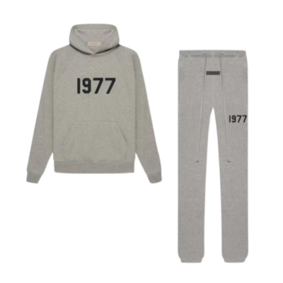 FEAR OF GOD ESSENTIALS - 1977 DARK OATMEAL FULL SET 01
