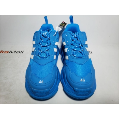 PKGoden Balenciaga 1st Triple S Blue And White Bars 712764 W2ZB2 4090 02