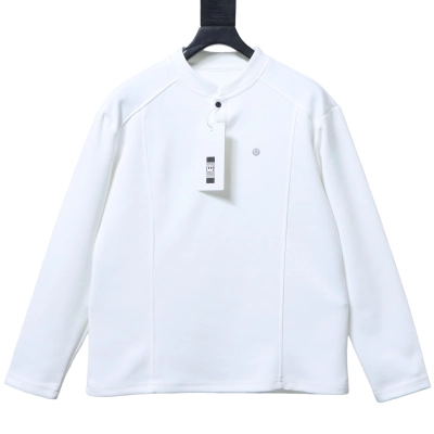 Lululemon breathable long-sleeved T-shirt White 01